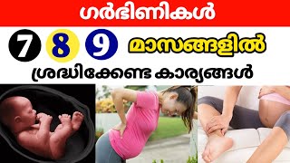 Third Trimester Of Pregnancy Malayalam  Pregnancy Care 7 9 Months  Pregnancy Care [upl. by Hartman]