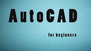 Autocad basic tutorial for absolute Beginners  Lesson 1 [upl. by Llyrad]