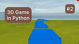 Make 3D Game With Python Ursina Engine 2  Create Moving Platforms and Quit Button [upl. by Aynam597]