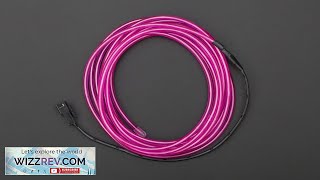 EL Wire Purple Review [upl. by Hanala]