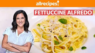 How To Make Easy Fettuccine Alfredo  You Can Cook That  Allrecipescom [upl. by Medwin]