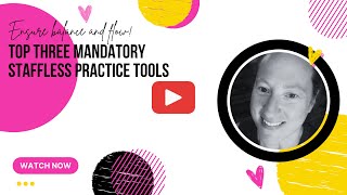 Threee Mandatory Staffless Practice Tools [upl. by Akaenahs]