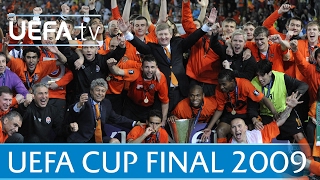 2009 UEFA Cup final highlights  ShakhtarWerder Bremen [upl. by Abshier]