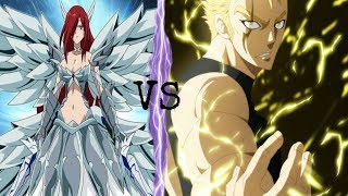 Fairy  Tail  Erza vs Luxus  Full fight [upl. by Ailedua773]