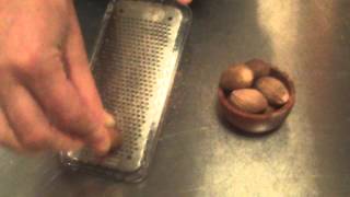 how to grate nutmeg [upl. by Florenza]