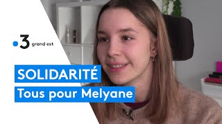 Tous pour Melyane  une cagnotte pour aider ladolescente trampoliniste paralysée [upl. by Kinsley]