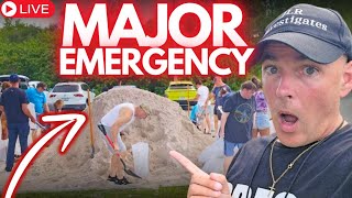 MAJOR EMERGENCY Florida SANDBAGS Hurricane Milton LIVE [upl. by Sanborn]