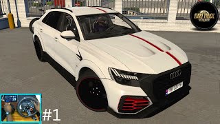 2024 Audi RSQ8  152 Long Trip Euro Truck Simulator 2 [upl. by Kimmi859]