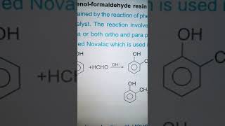 Bakelite  phenol formaldehyde resin। Organic Chemistry reaction। NEET 2022 [upl. by Akinahs]