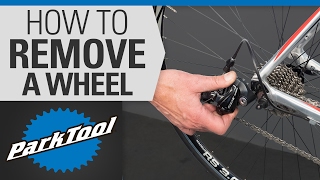 How to Remove and Install a Wheel on a Bicycle [upl. by Atinrev314]