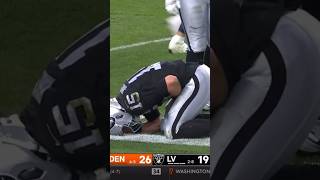 raiders Gardner Minshew INJURY SEASON ENDING BROKEN COLLARBONE nfl nflhighlights football [upl. by Jola]