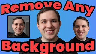 How To Remove A Background for FREE [upl. by Ripp]