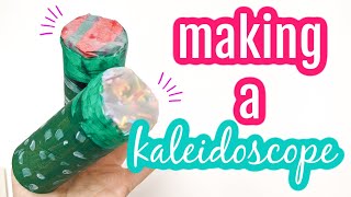 How to make a kaleidoscope out of loo rolls [upl. by Guillema]