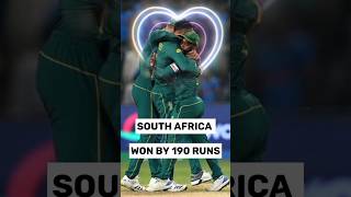 New Zealand vs South Africa Highlights 🤞 NZ vs SA 2023 World Cup youtubeshorts shortvideo ytshort [upl. by Euqenimod]