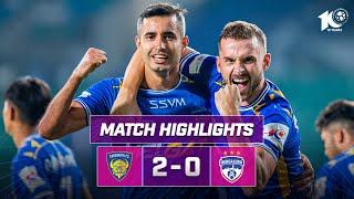 Match Highlights  Chennaiyin FC 20 Bengaluru FC  MW 10  ISL 202324 [upl. by Atikal491]