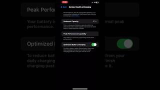 Check Out Maximum Capacity of your iPhone BATTERY batterycapacity battery ios iphonetips [upl. by Geof]