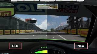 RaceRoom 2024 Graphics Update  Side by Side  Old vs New  Bathurst  Monza  Circuit de PauVille [upl. by Ruenhcs]