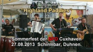 Highland Paddies  Sommerfest der SPD Cuxhaven in Duhnen [upl. by Ateloiv]