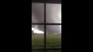 Family takes shelter as tornado passes through Washington Illinois [upl. by Feilak164]