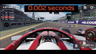 Close Finish against Tsunoda  F1 Mobile Racing [upl. by Hesler603]