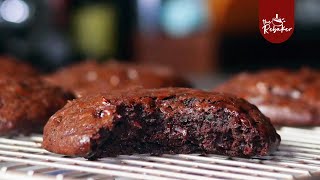 Fudgy yet Chewy GlutenFree Brownie Cookies [upl. by Nimzzaj]