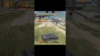 STB1 победа за секунду до 1vs4 tanks blitz [upl. by Izawa]