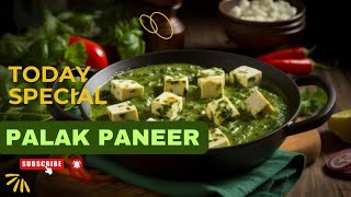 Delicious Palak Paneer RecipeRestaurant Style Palak Paneer at HomePerfect For Weeknight Dinners [upl. by Adnih]