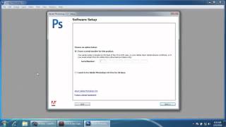 Adobe photoshop cs3 installation [upl. by Llewoh]