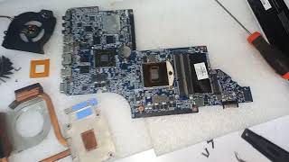 HP pavilion dv66051er laptop 🛠 motherboard [upl. by Cato]