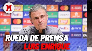 Champions League I Real Sociedad v PSG rueda de prensa de Luis Enrique en directo [upl. by Sturges]