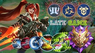 TOP MASTERS KILLS LAYLA😘 EMBLEM FULL DAMAGE GOOD KILLS  LAYLA GAMELPAY [upl. by Gerianne386]