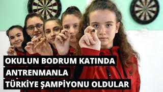 Okulun bodrum katında antrenmanla Türkiye şampiyonu oldular [upl. by Adnolrehs678]