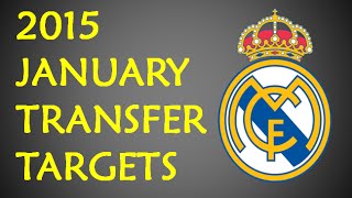 Real Madrid January Transfer Targets 2015 [upl. by Tamas]