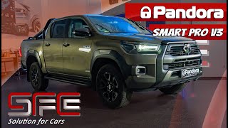 Alarmanlage im Toyota Hilux  Pandora Smart Pro V3 [upl. by Opiuuk837]