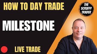 HIT MILESTONE  How to Grow a Small Trading Account with Forex Trading Scruff Trader Tips [upl. by Bili594]