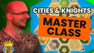 Cities amp Knights Strategy Masterclass  Catan Class feat Bludz [upl. by Magnolia]