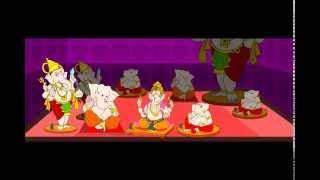 Ganesh Chaturthi  Animated [upl. by Melicent]