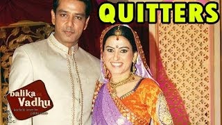 Balika Vadhu  OMG Bhairav aka Anup Soni and Sumitra aka Smita Bansal finally QUIT the show [upl. by Zoes]