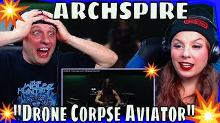 reaction ARCHSPIRE  quotDrone Corpse Aviatorquot Official Music Video 2021 [upl. by Cost298]