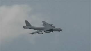 B52 Destroys Runway Lights at RAF Fairford [upl. by Polloch]