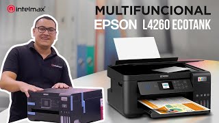 MULTIFUNCIONAL EPSON L4260  Unboxing y Review [upl. by Scarlett307]