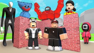 Canavar Saldırılarına Karşı Kale Yap   Roblox [upl. by Eaver]