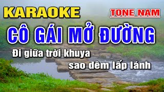 Karaoke Cô Gái Mở Đường Tone Nam Chacha I Karaoke 2024 Nhạc Đỏ I Karaoke Lâm Hiền [upl. by Feenah557]