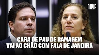 🔥Indiciado Ramagem aparece na câmara para ter sua cara de pau destruída por Jandira Feghali🔥 [upl. by Nojad556]