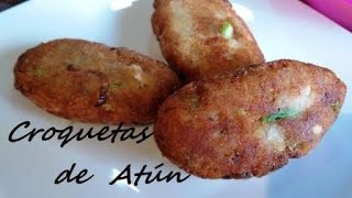 Croquetas de Atún Comida para la Vianda [upl. by Ariaes]