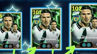 How To Train 102 Rated Epic David Beckham In eFootball 2025  David Beckham Best Training Guide [upl. by Eiliab292]