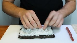 How To Roll Sushi Rolls  How To Make Sushi Rolls [upl. by Grimbly]