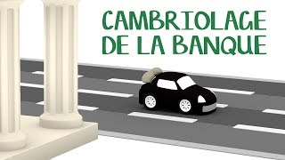 Dessin animé éducatif pour enfants de 4 voitures  cambriolage de la banque [upl. by Lacsap247]