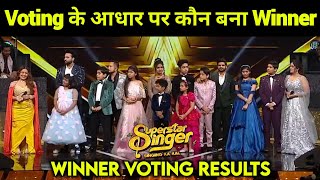 Shocking Winner Name According To Voting Results  Superstar Singer Season 3 Grand Finale [upl. by Hanway330]