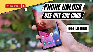 How to SIM Card Unlock Bypass Pin or PUK Code [upl. by Notrem489]